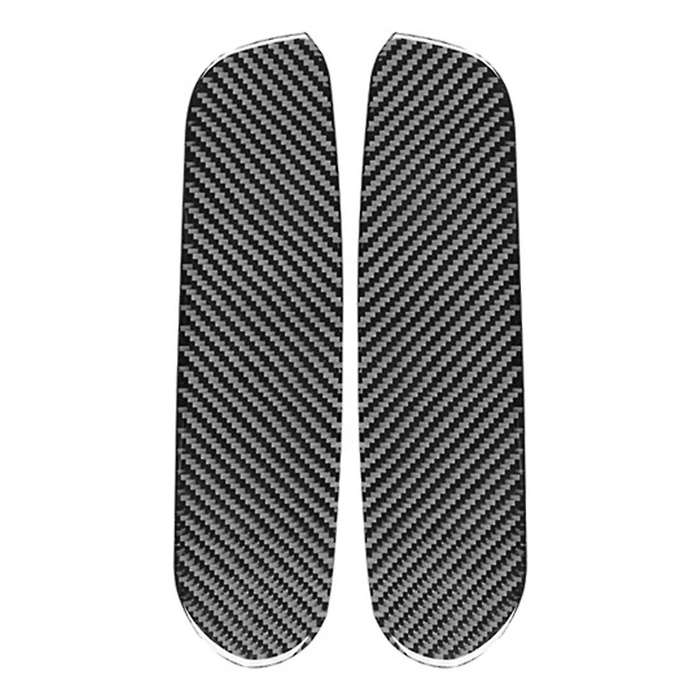 Front Door Pillar Panel Cover Carbon Fiber for Toyota Rav4 2014-2019