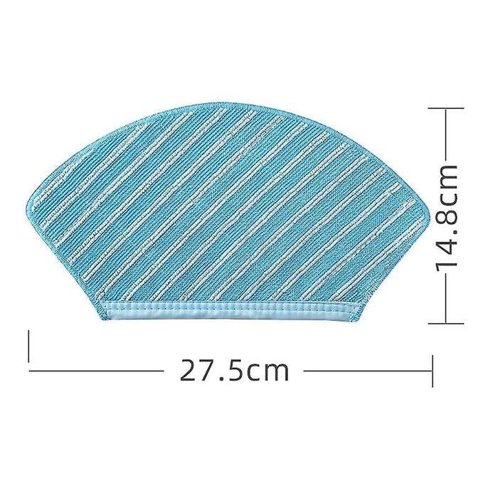 10pcs Mop Cloth Rag Replacement for Midea M7 I10 M71cn Robot Vacuum