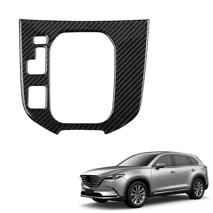 Auto Carbon Fiber Central Gear Panel Control Panel Decal Car Left