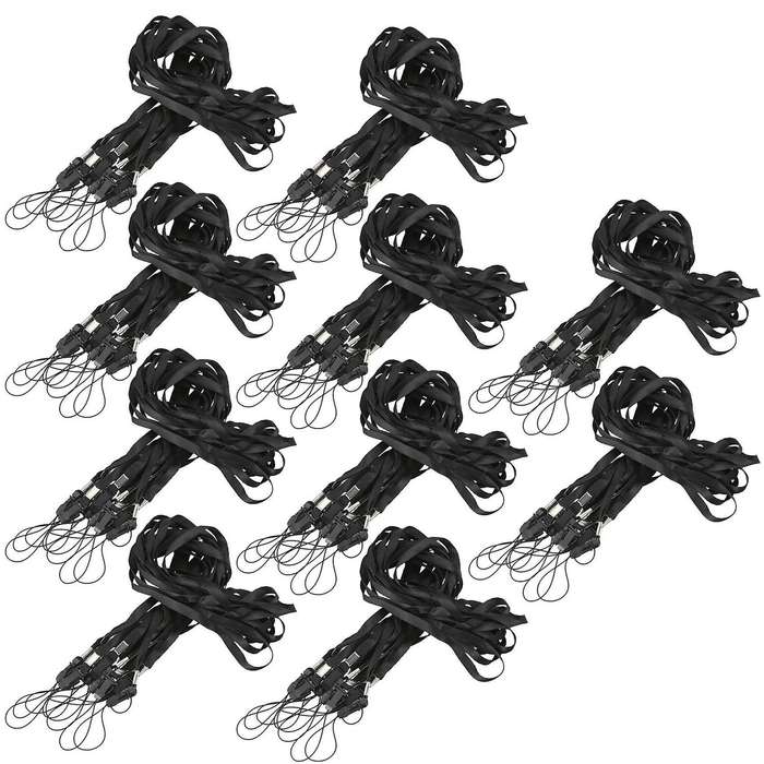 10x Lanyard Neck Strap for Id Pass Card Badge / Mobile Phone Holder