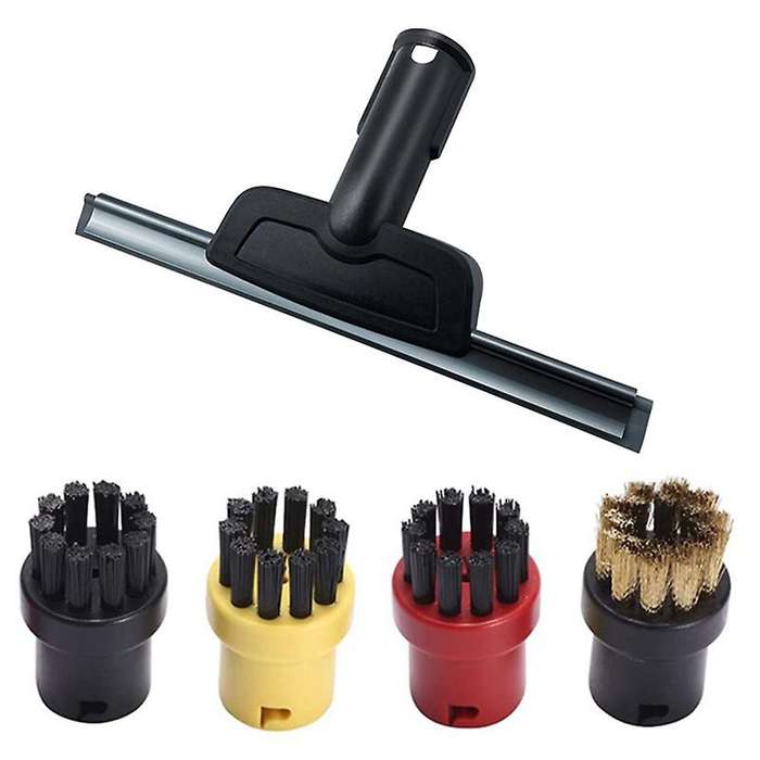 For Karcher Sc2 Sc3 Sc4 Ctk10 Ctk20 Window Nozzle Scraper Round Brush