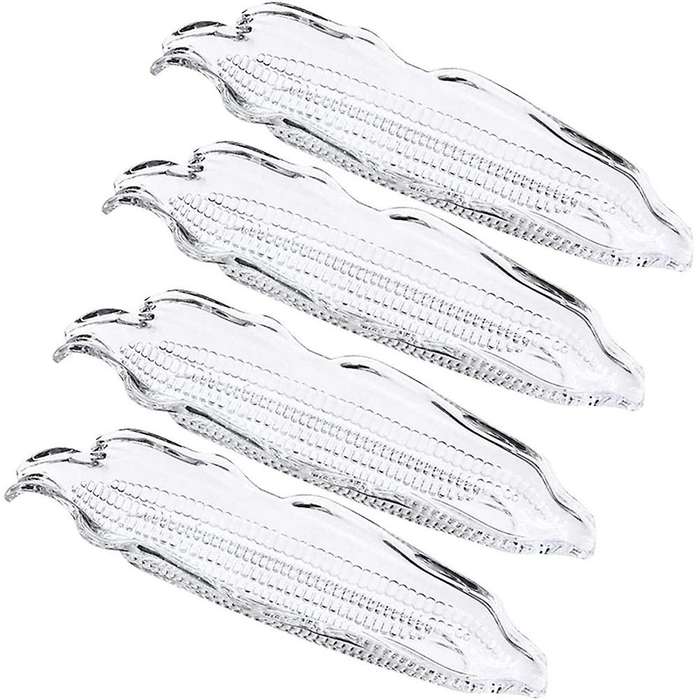 Storage Container Family Corn Tray Barbecue Tool Transparent Dish