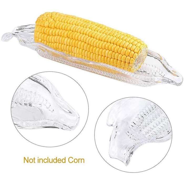 Storage Container Family Corn Tray Barbecue Tool Transparent Dish