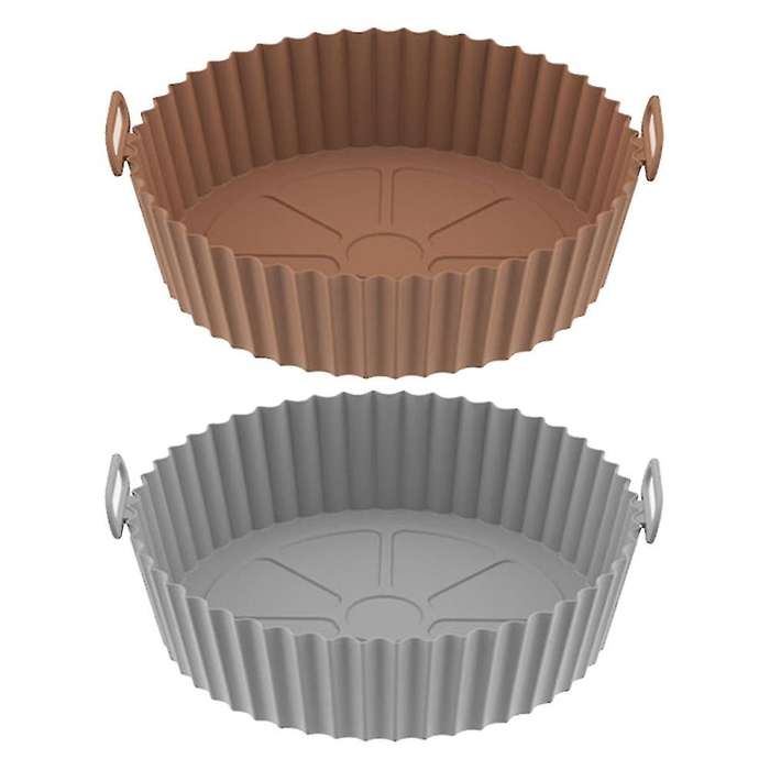 Silicone Pot for Airfryer Baking Pizza Plate Grill Pot,baking Tools 1