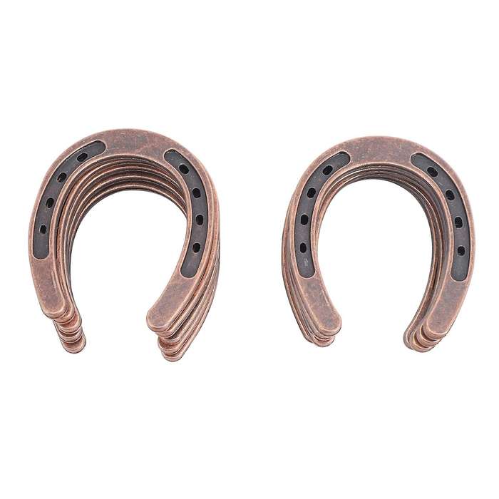 10pcs Good Lucky Horseshoe Wedding Favors with Kraft Tags Gifts