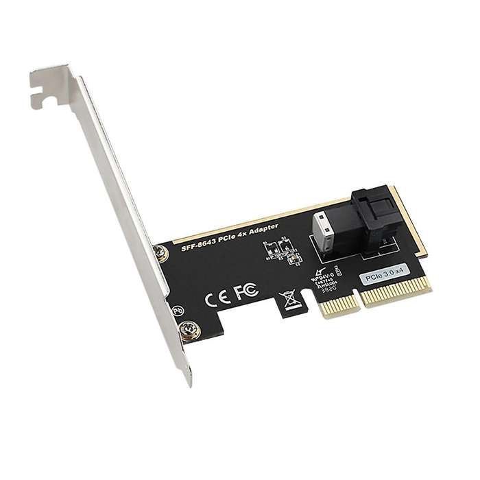 Pcie3.0x4 to U.2 Adapter Board Sff8639 Nvme Adapter Card Ssd Board