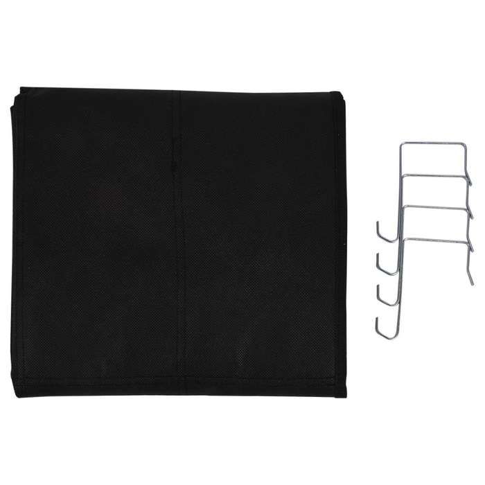 Clear Hanging Shoe Rack, Fabric Closet Shoe Organizer Storage Bag