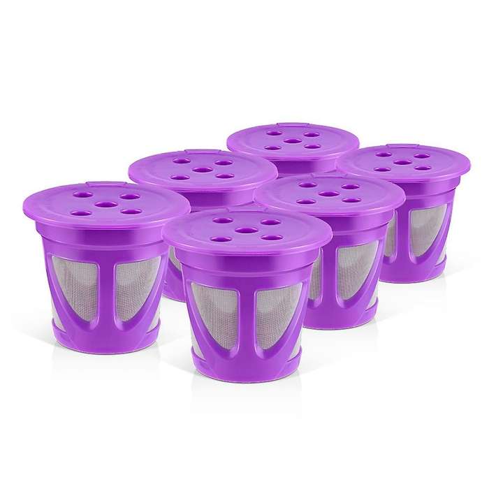 Refillable Coffee Capsule Reusable Capsules Refill 2.0,purple