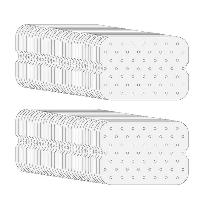 2x Air Fryer Parchment Paper Liners for Ninja Foodi Xl Smart Fg551