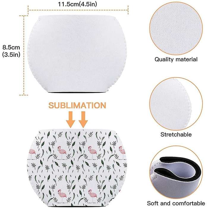 12pcs Sublimation Blanks Wine Glass Sleeve Neoprene Wine Glass