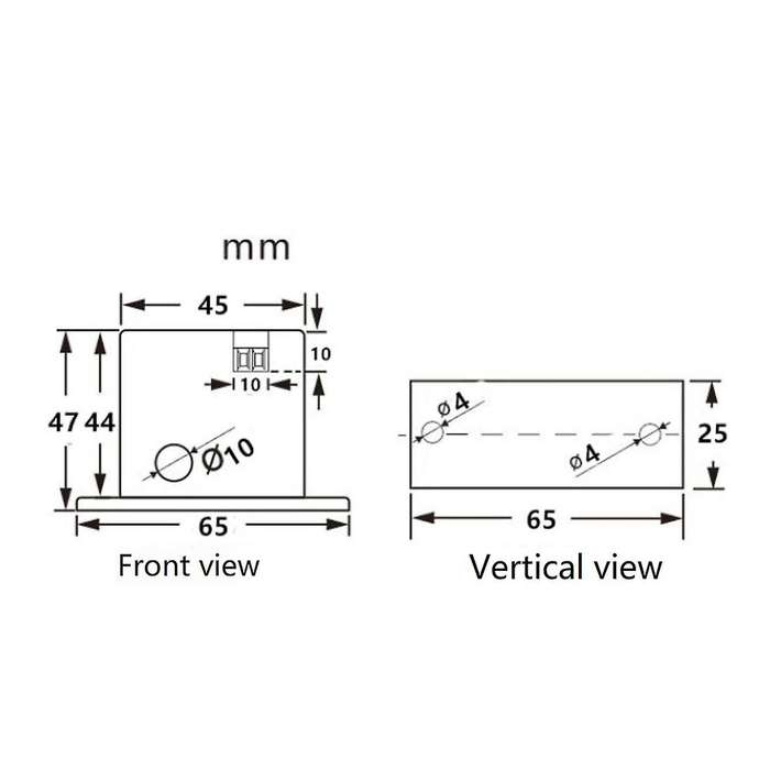 Current Sensing Switch Normally Open Current Sensing Switch
