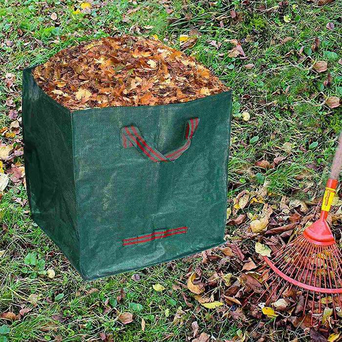 2pcs Yard Waste Container, Reusable Large Gardening Trash Leaf Bags
