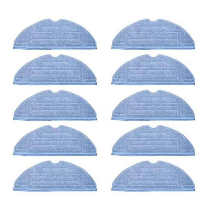 10 Pcs Mop Pads for Xiaomi Roborock S7 T7s T7 Plus Microfiber Pad