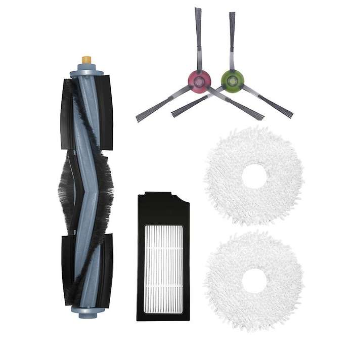 Filter Brush Mop Pads for Ecovacs Deebot X1 Turbo/omni Robot Cleaner
