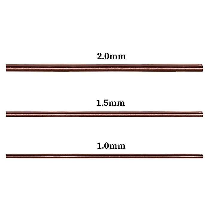 5 Roll Bonsai Wire Aluminum for Holding Bonsai Branches (brown)