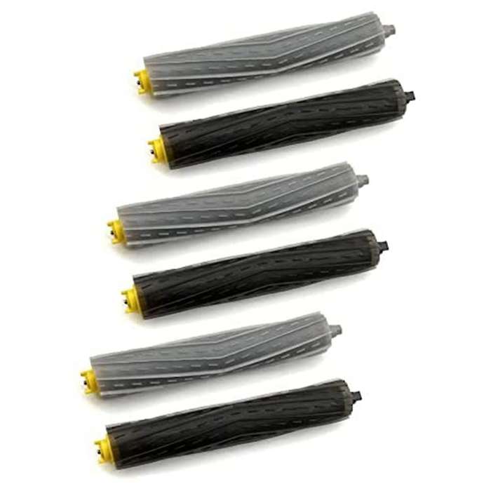 Multi-surface Rubber Brush Roller Replacement Parts