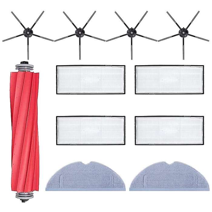 11 Pcs Accessories Kit for Xiaomi Roborock S7 / S7+ Vacuum Cleaner