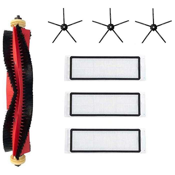 For Xiaomi Roborock S4 E4 S5 S6 S5 Max Rubber Side Main Brush Filter