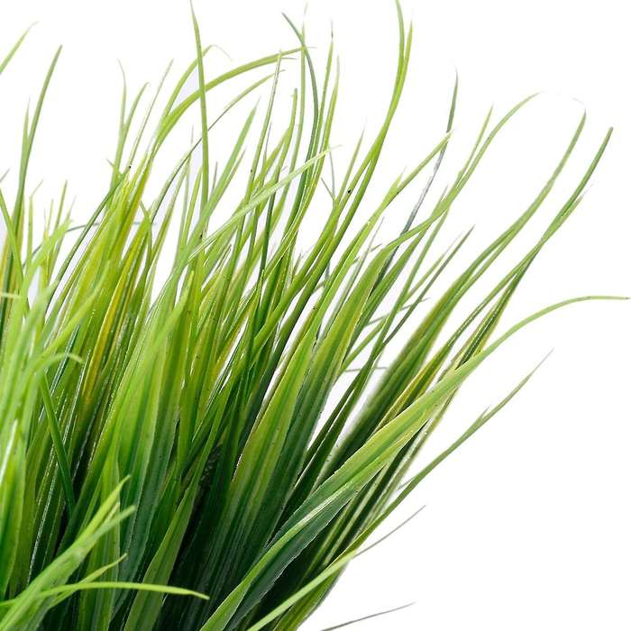12 Bundles Artificial Grasses Outdoor Fake Grass Faux Plastic Plants