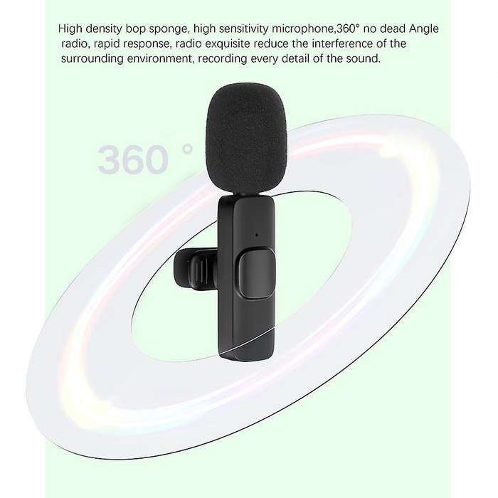 Type-c Wireless Lavalier Microphone for Android Phone Microphone