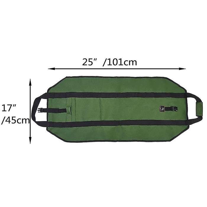 Moocy Supersized Canvas Firewood Wood Carrier Bag Camping Canvas Bag