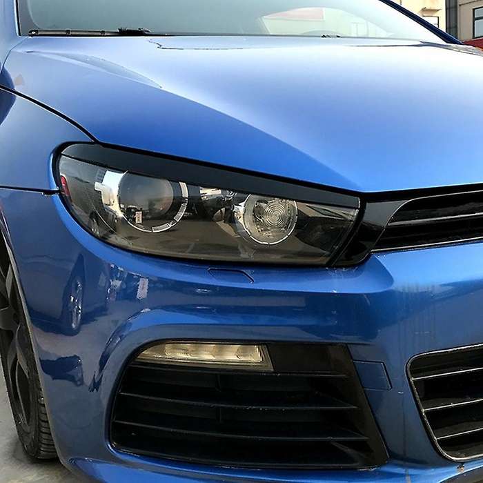 Car Eyebrow Sticker for Scirocco Gts 2008-2017 Black