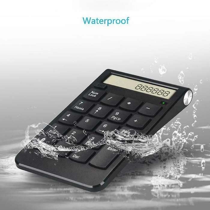 2 In 1 2.4g Wireless Numeric Keypad for Finance/accounting/finance
