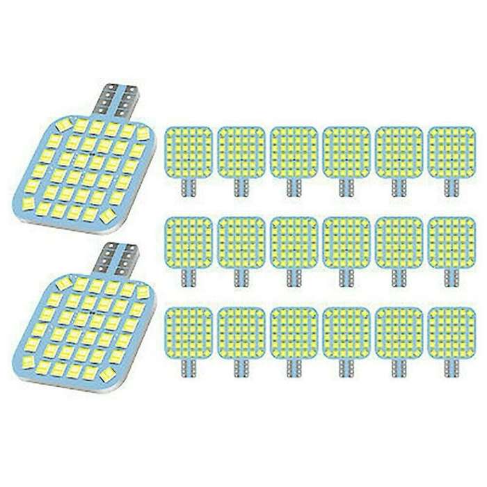 20x Super Bright T10/921/194 6000k White 36 Led Rv Trailer Interior