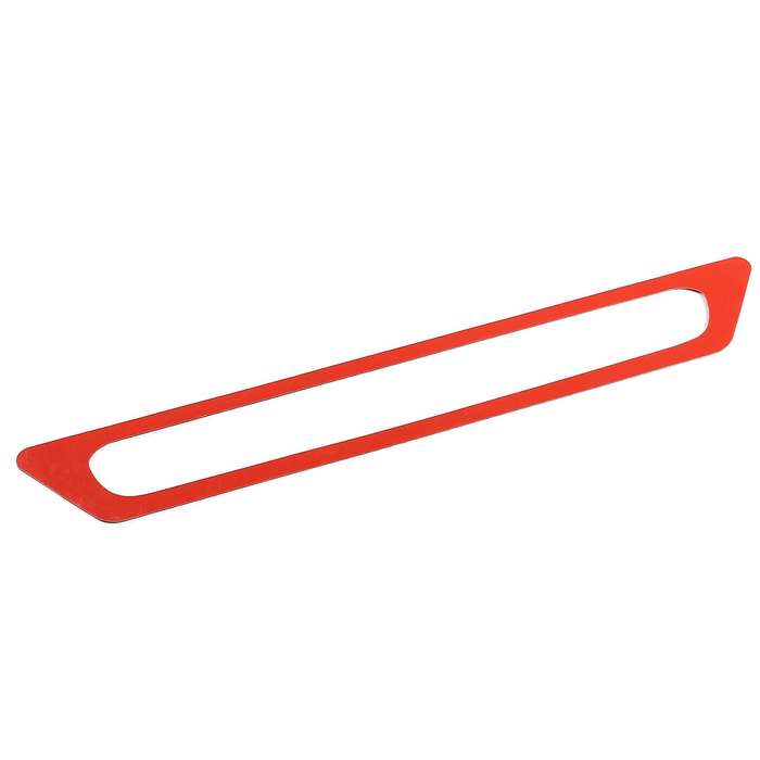 Carbon Fiber Car Tailgate Rear Third Brake Light Cover Trim