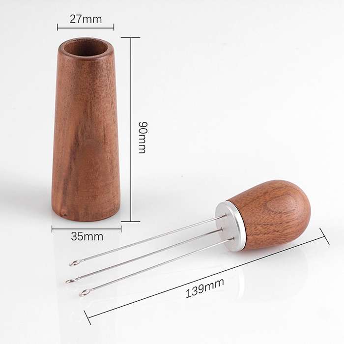 3-needle Coffee Loose Powder Espresso Machine Cloth Powder Needle