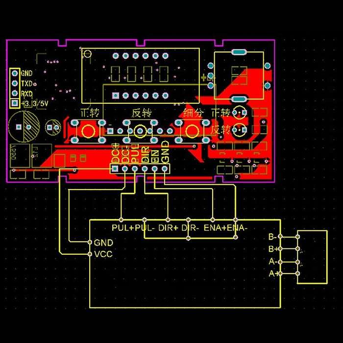 Speed Rpm Display Stepper Motor Driver Controller Board Speed