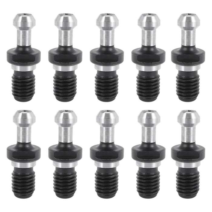10pcs Bt30 X 45 Degree M12 Pull Stud Fixed Knob Cnc Milling Machine