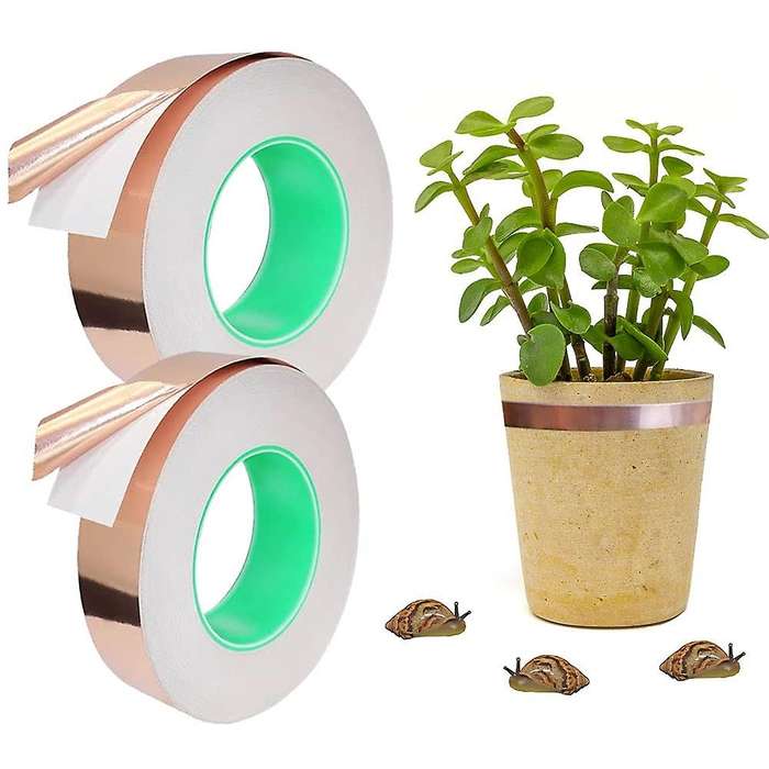 Copper Foil Tape 15/30mm Wide Adhesive Copper Foil Tape Barrier Tape