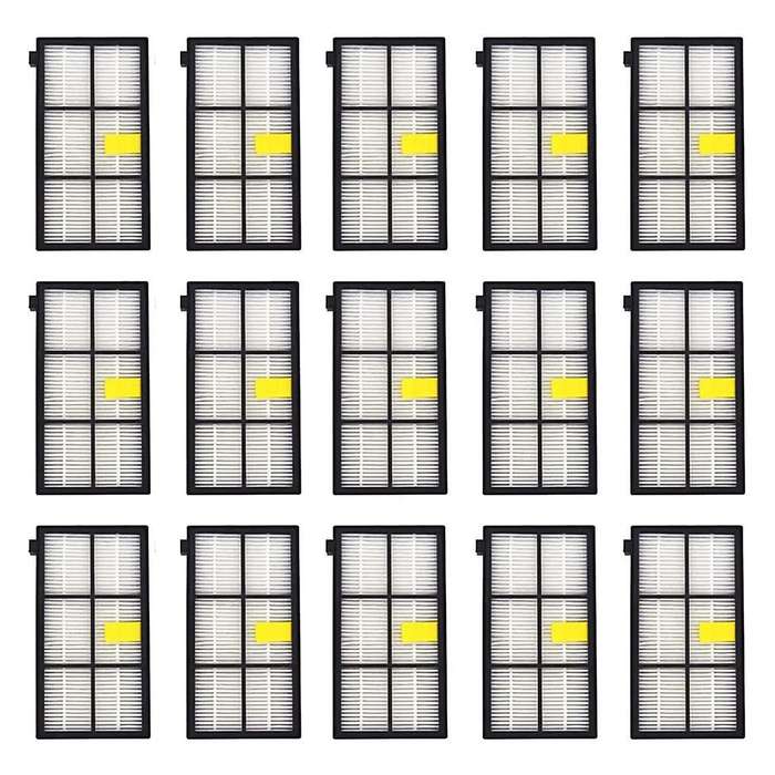15pcs Filters for Irobot Roomba 800 and 900 Series 801 805 850 860