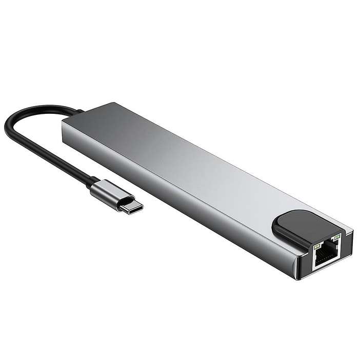 Type-c 8-in-1 Expansion Usb 3.0 Hdmi-compatible Expansion Dock
