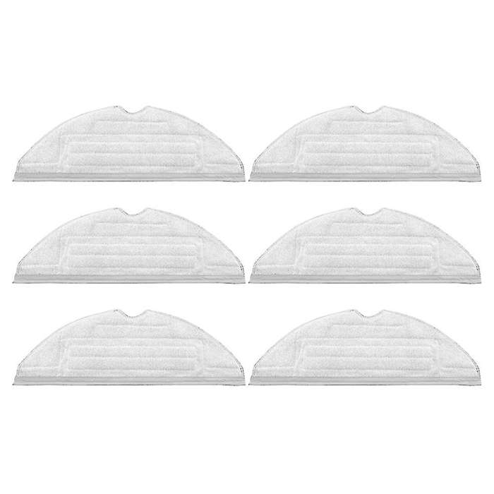 6pcs Replacement Accessories for Xiaomi Roborock G10 G10s Mop Cloth