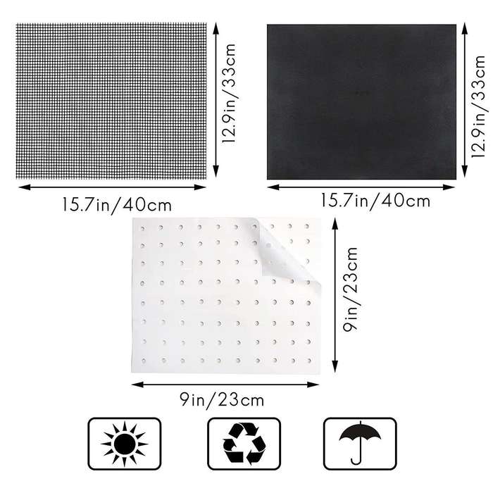 Air Fryer Accessories Kit and 100 Pieces Parchment Paper Liners