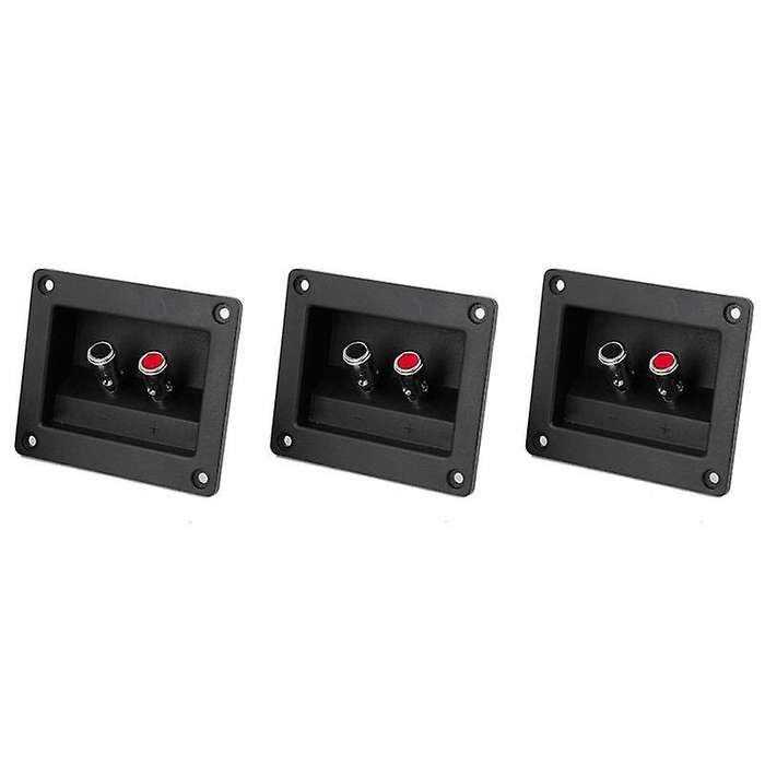 6pcs Speaker Box Push Spring Type Binding Post Terminal Connector