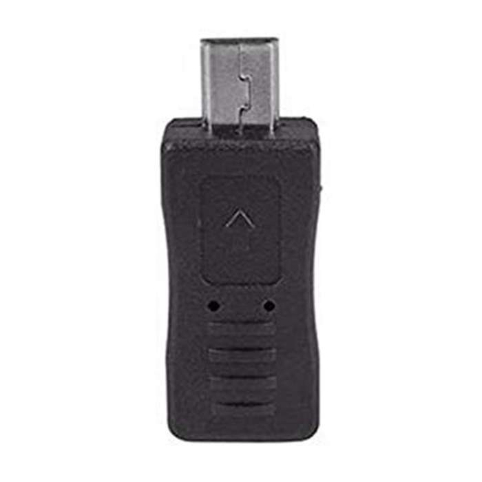 Micro-usb Male to Mini Usb Female Adapter T-port Adapter