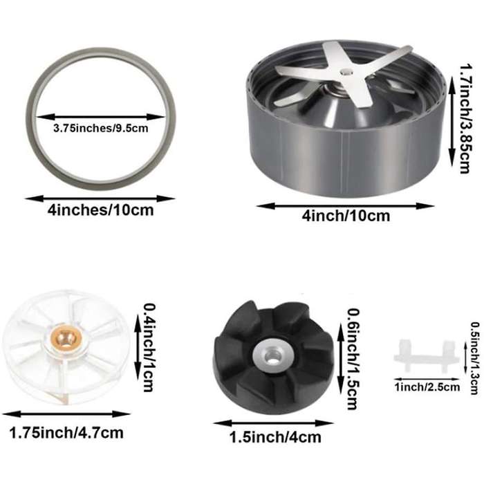 Juicer Replacement Parts for Nutribullet 600w 900w Extractor Blade