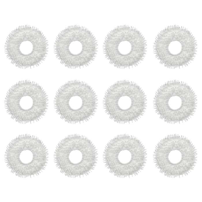 12pcs Mop Cloth for Dreame Bot W10 / W10 Pro Sweeping Robot Mop Pad