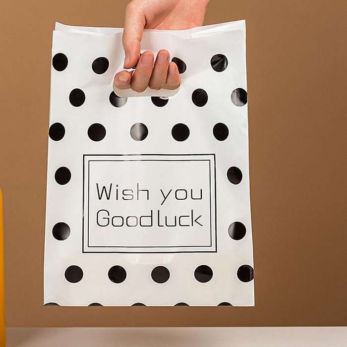 50pcs Thank You Cake Bread Bag Disposable Dessert Baking Bag C