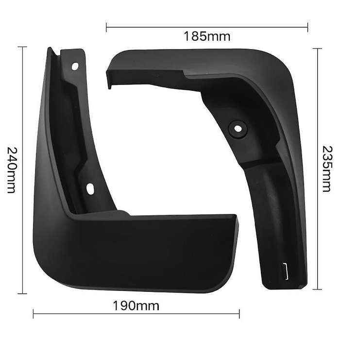 Car Mudflaps for 2016-2019 Chevrolet Malibu Xl Mudguard Fender Mud