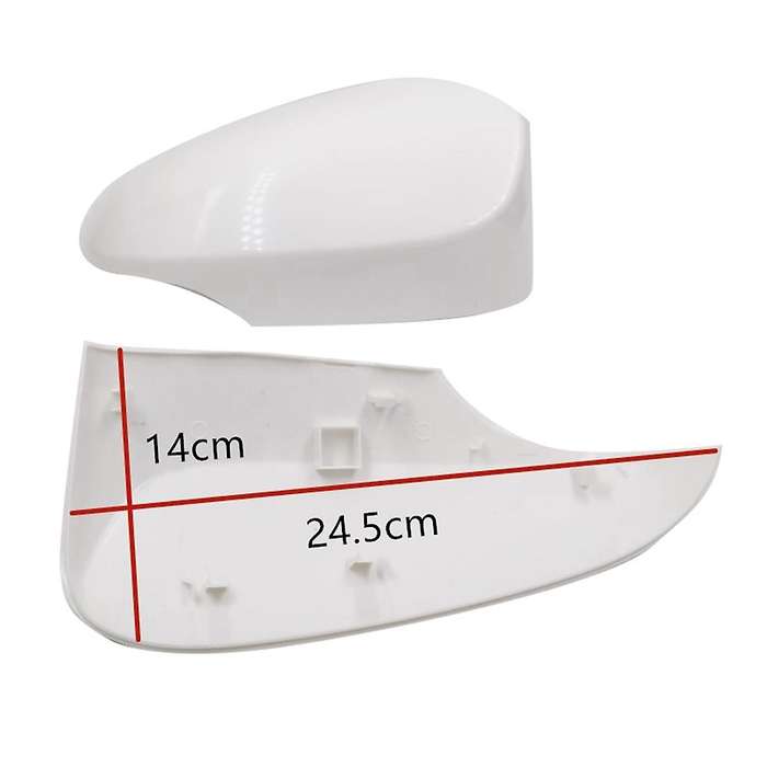 Car Front Left Rear View Mirror Cover Cap with Turn Signal Flashing