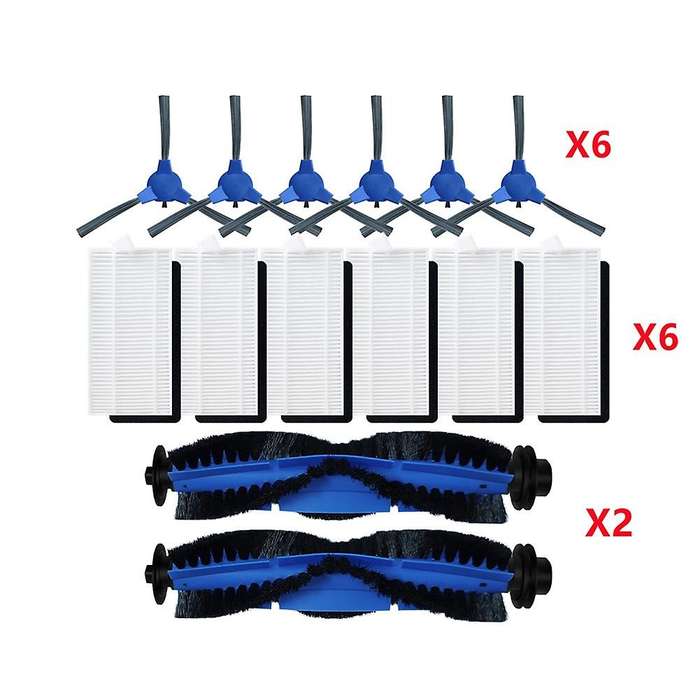 Primary Hepa Filter Main Side Brush for Anker Eufy Robovac 11s, 12
