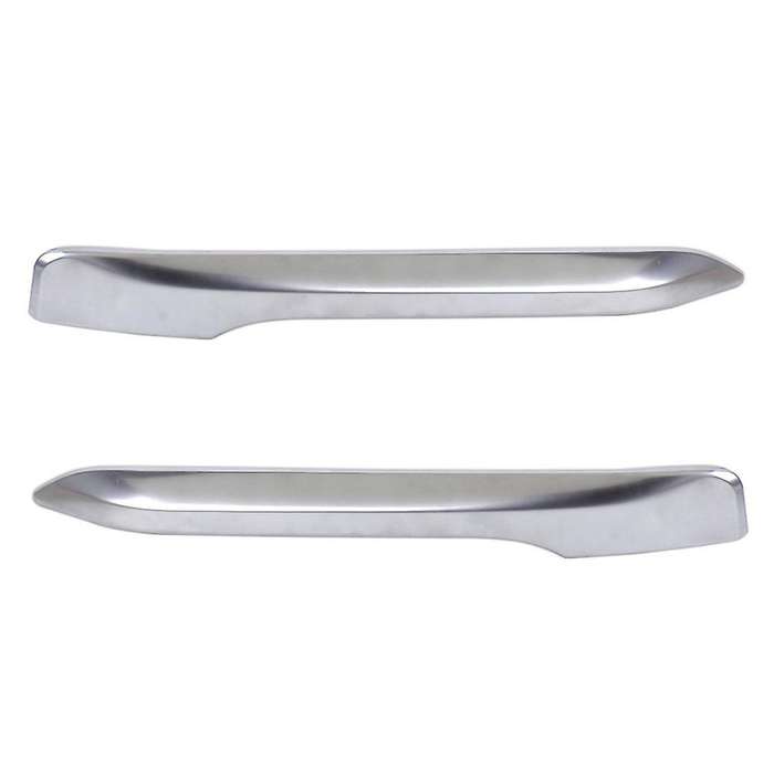 2x Silver Chrome Plated Fog Light Cover Trim For-bmw F48 X1 2016-2019