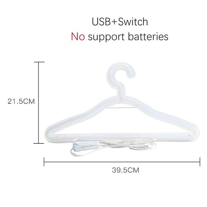 Led Usb Powered Night Lamp for Bedroom Home Wall Decor-pink Light