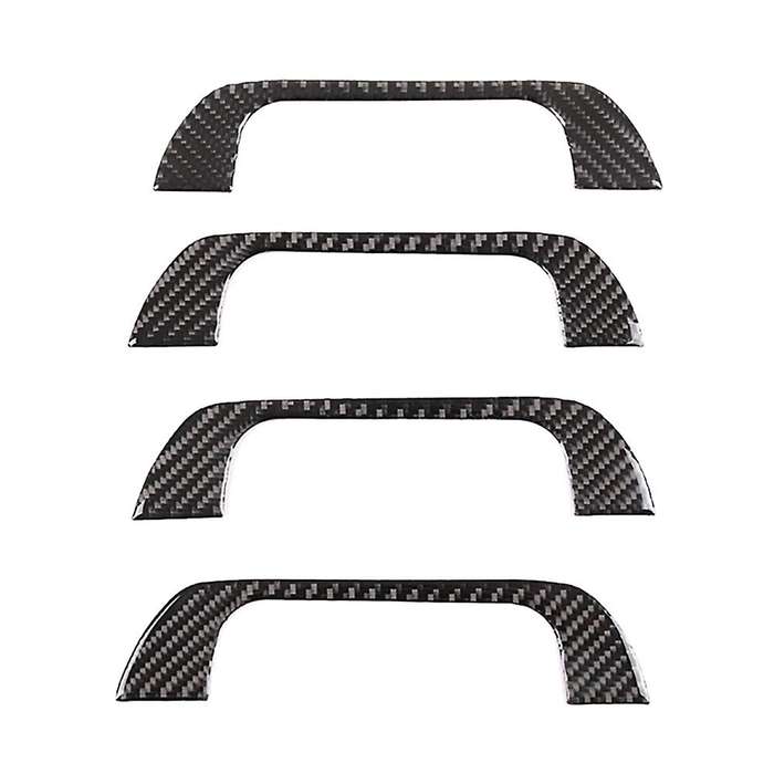 Car Soft Carbon Fiber Roof Handle Cover Trim for Honda Crv 2007-2011