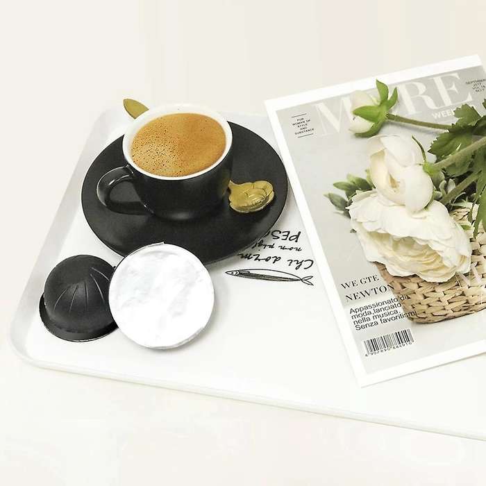 For Nespresso Vertuo Capsule Coffee Filter Pod with Dosing Ring