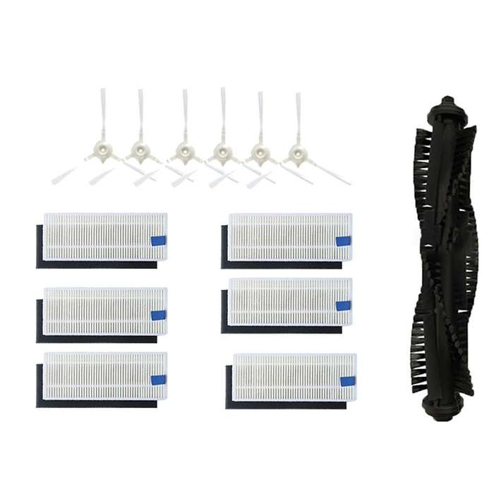 For 360 S6 Robot Vacuum Cleaner Main Brush Side Brush Hepa Filter
